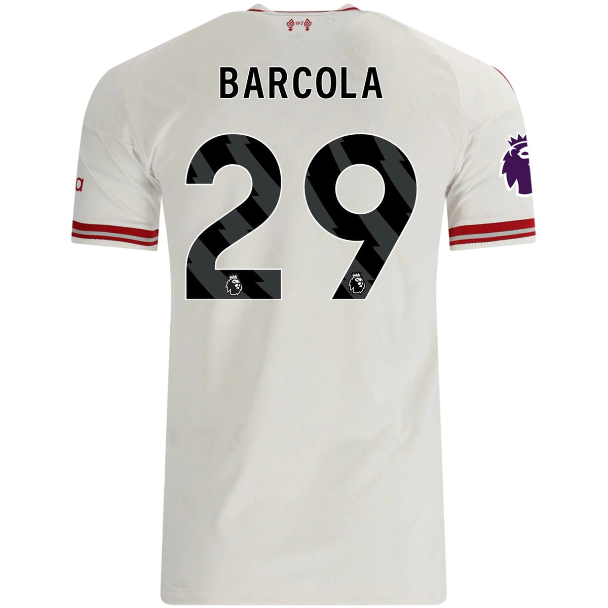 Authentic Barcola Liverpool Away Jersey 26/27
