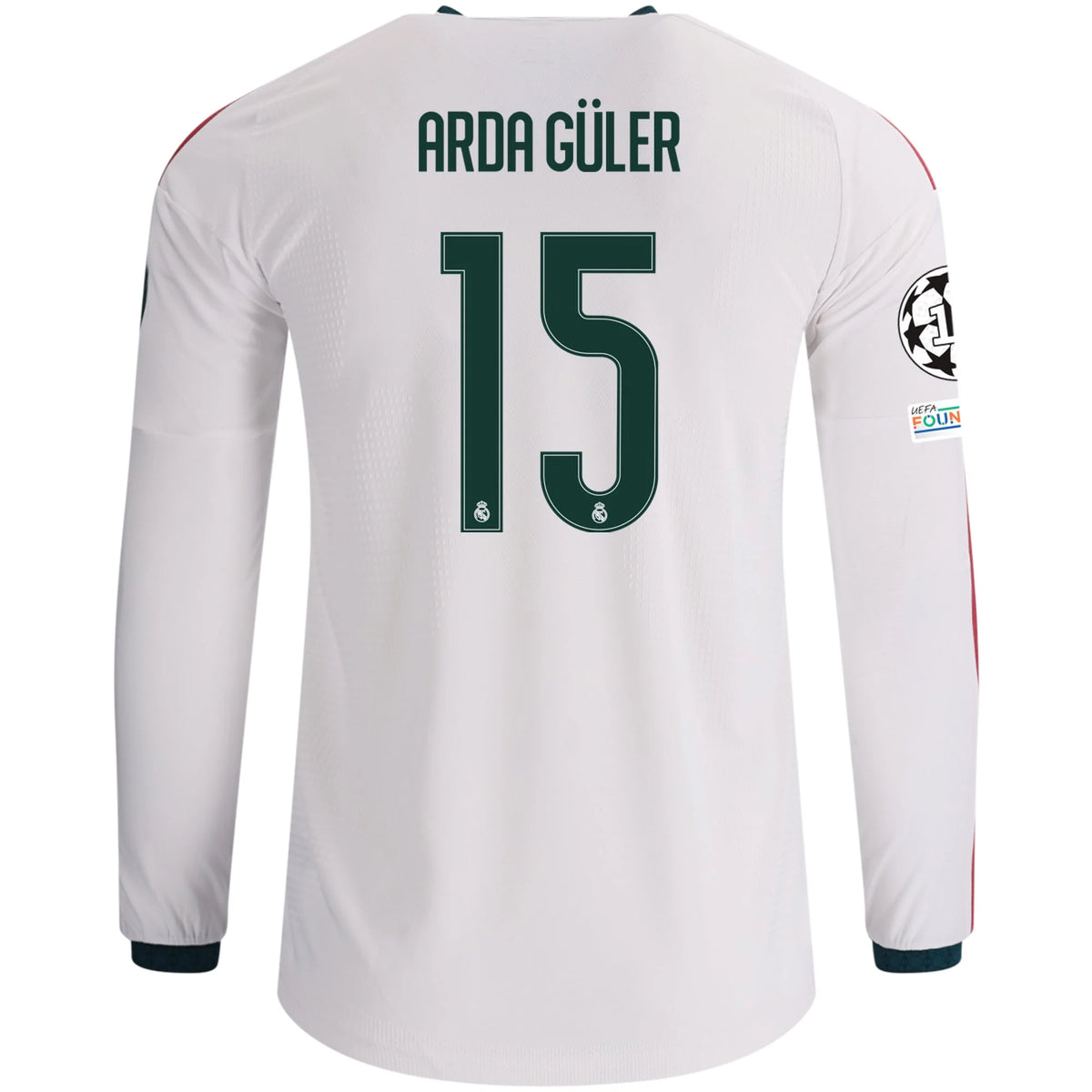 Authentic Arda Guler Real Madrid Long Sleeve Home Jersey 26/27