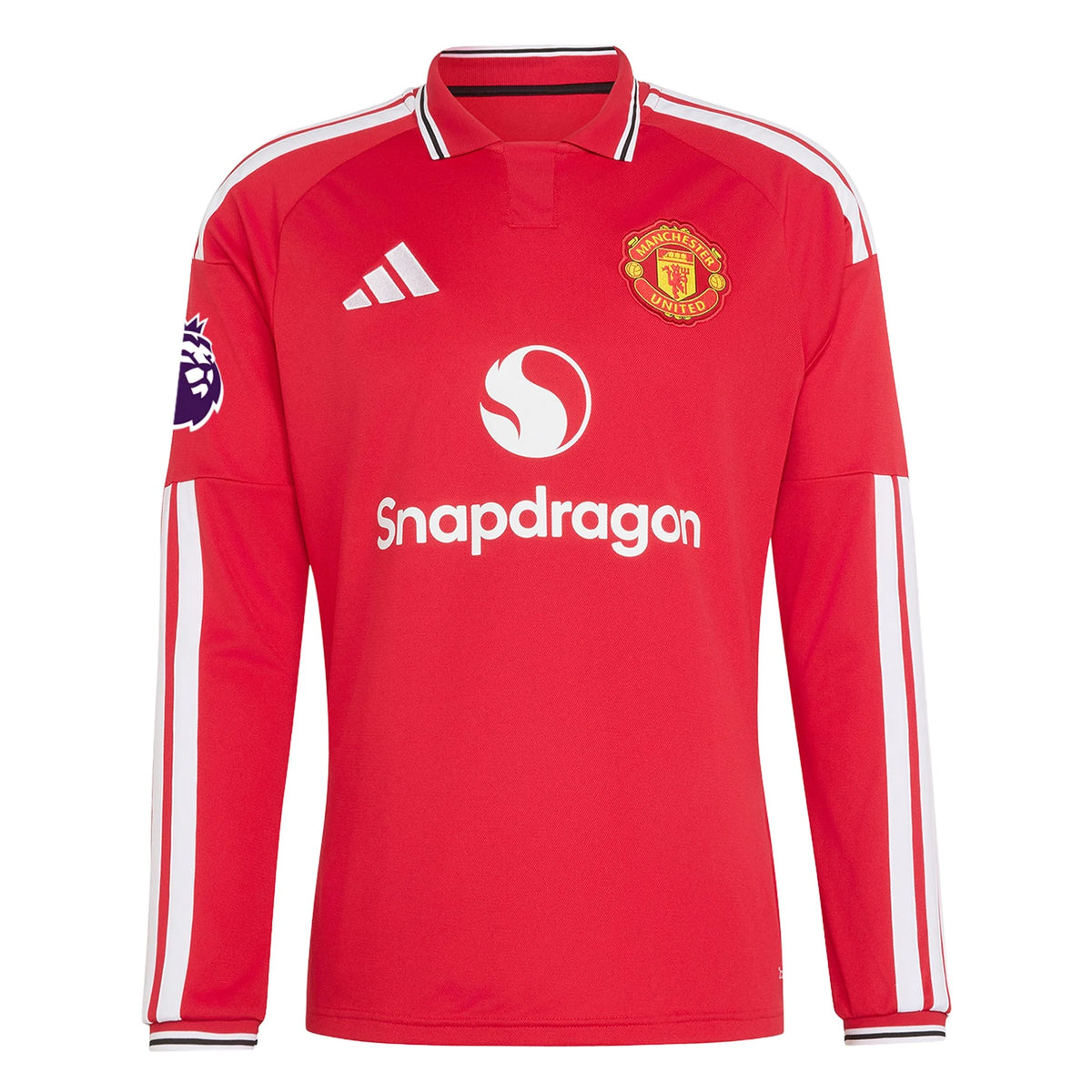 Authentic B. Fernandes Manchester United Long Sleeve Home Jersey 26/27
