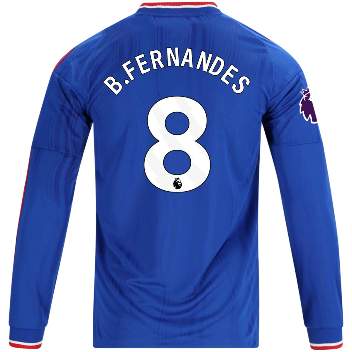 Authentic B. Fernandes Manchester United Long Sleeve Away Jersey 26/27