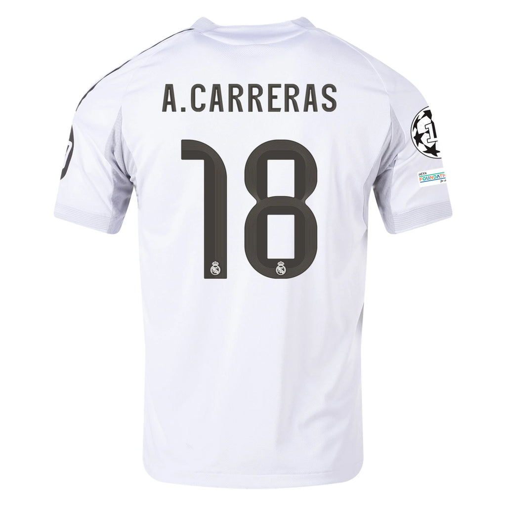 Authentic A. Carreras Real Madrid Home Jersey 25/26