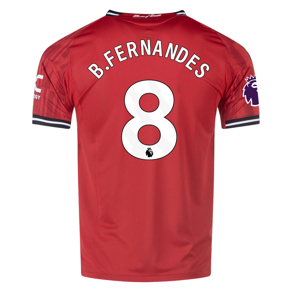 Authentic B. Fernandes Manchester United Home Jersey 25/26